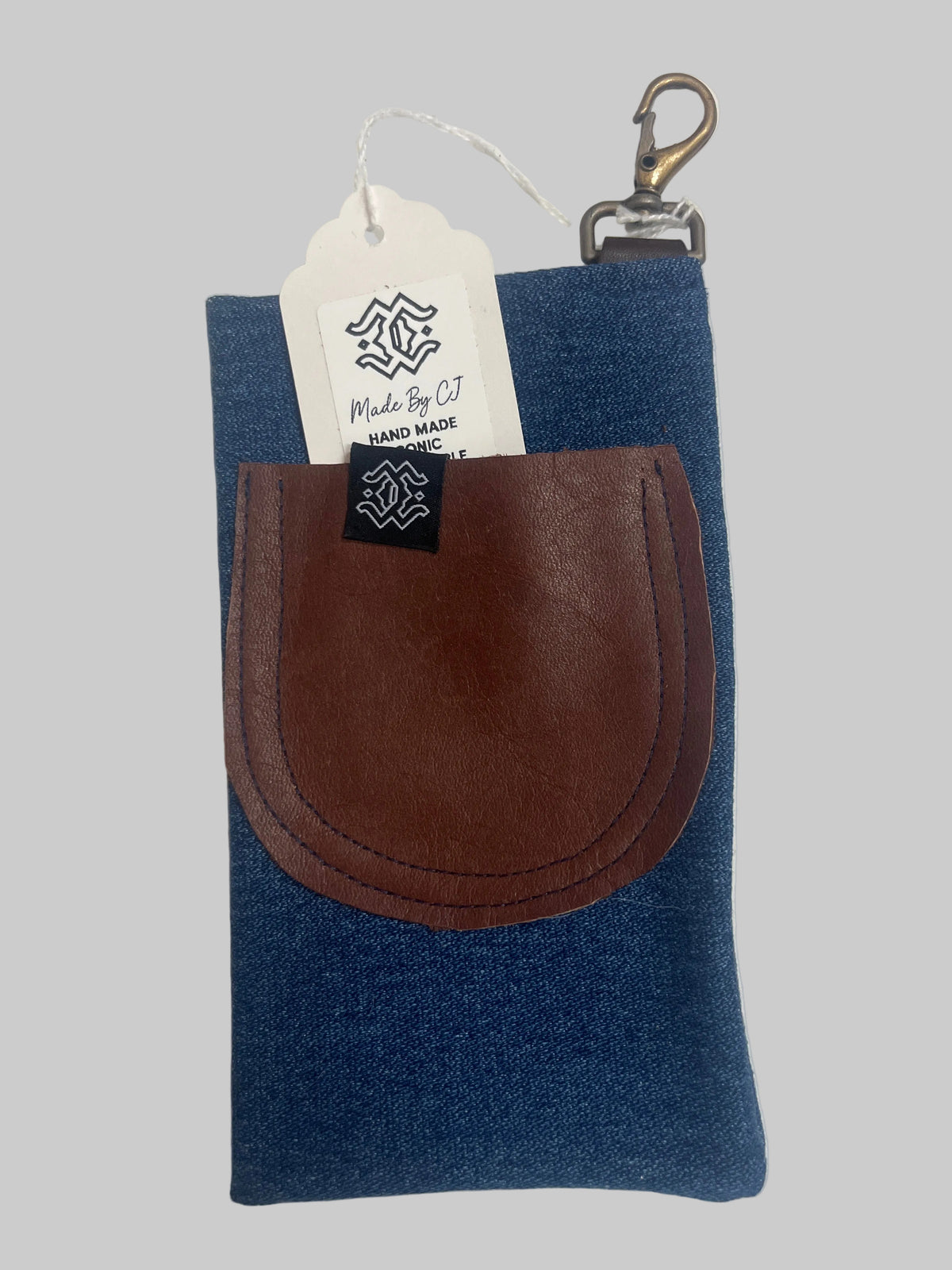 Sunglasses holder (dark blue)
