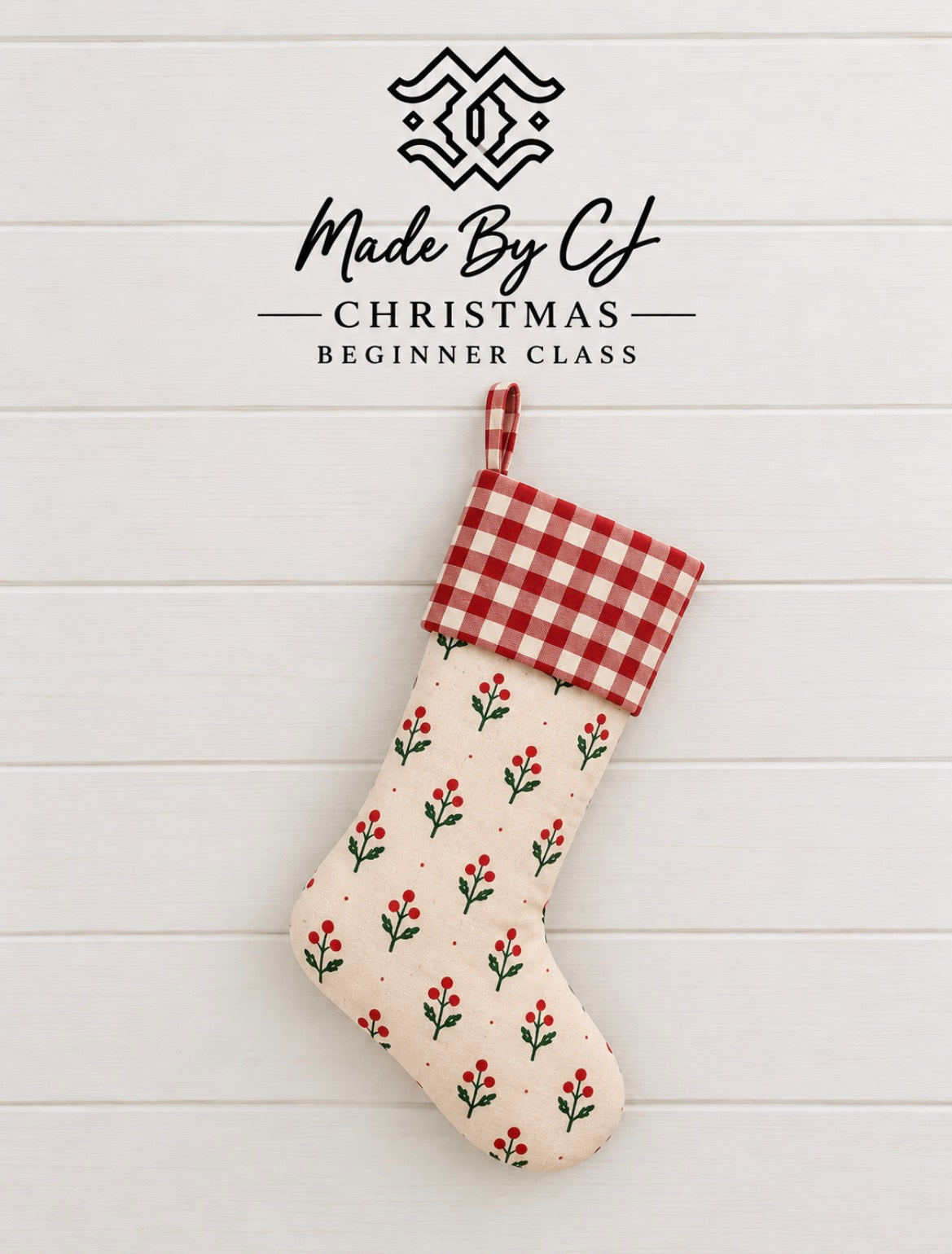 CHRISTMAS BEGINNER SEWING CLASS