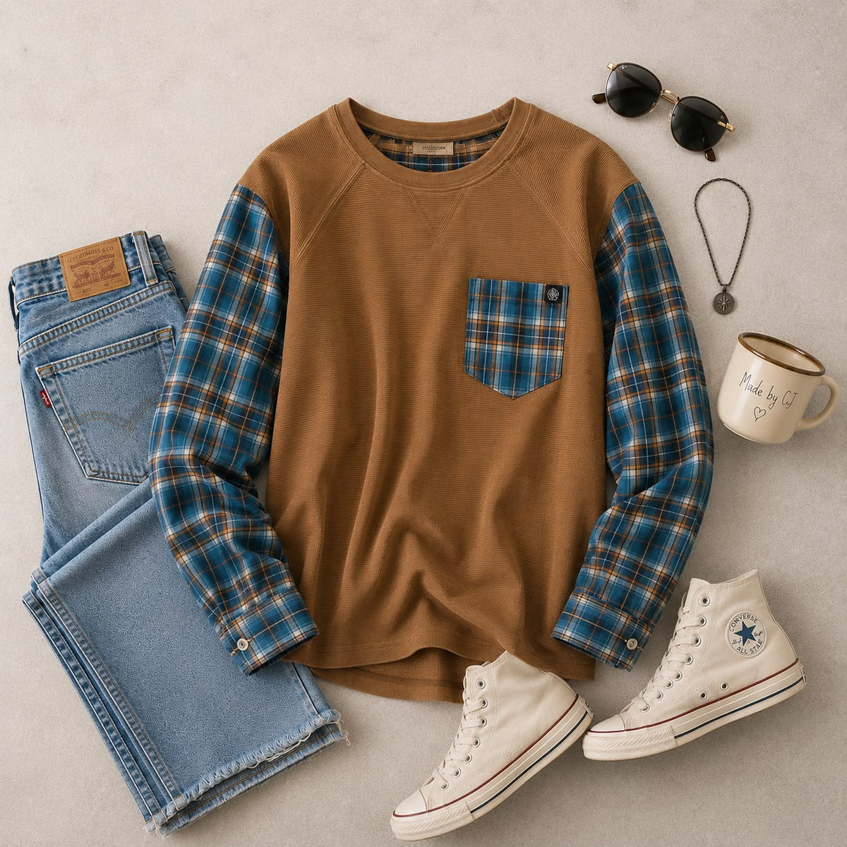 Prairie Contrast Pullover