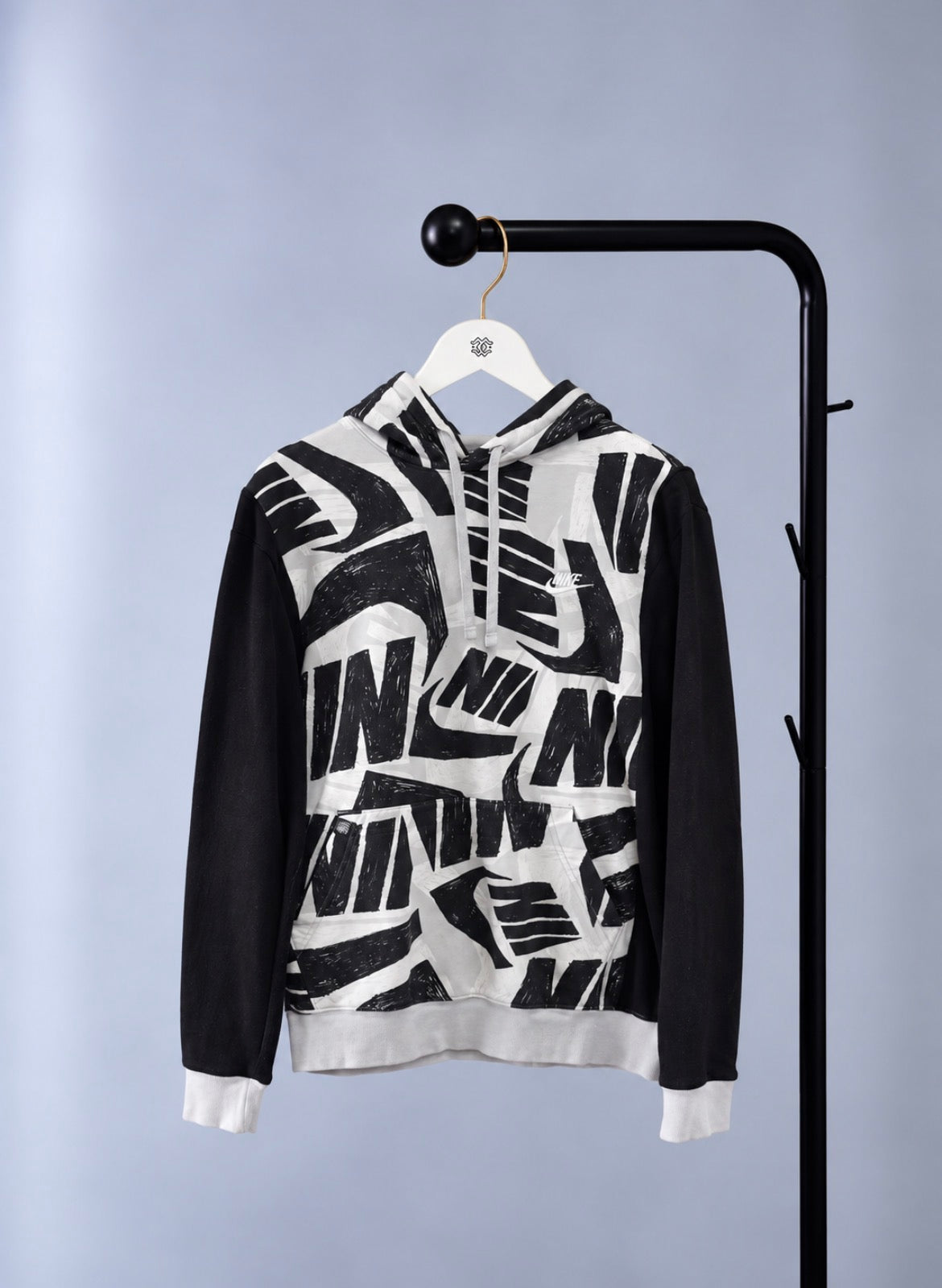 Monochrome Motion Hoodie