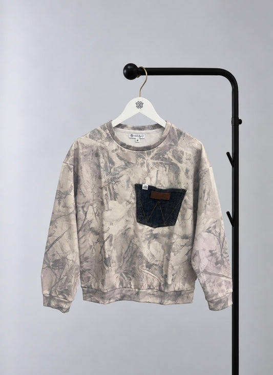 Earthwash Denim Pocket Crew