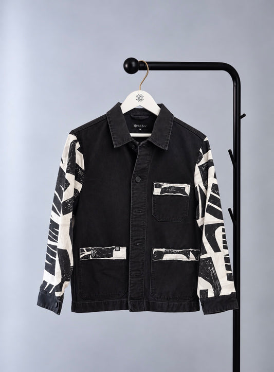 Midnight Brushstroke Jacket