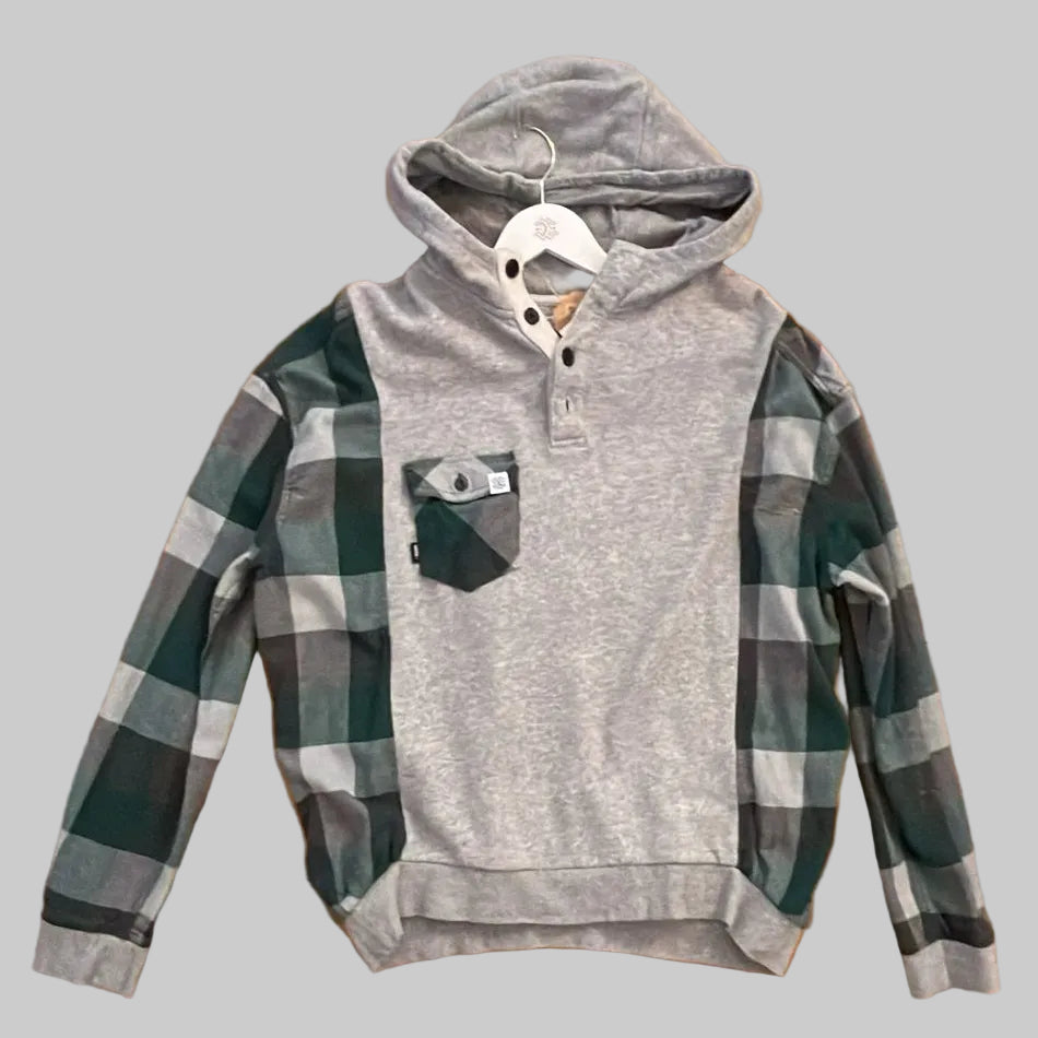 Evergreen Henley Hoodie